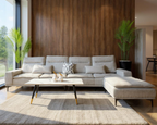 SOFA ZURICH WITH PUFFY