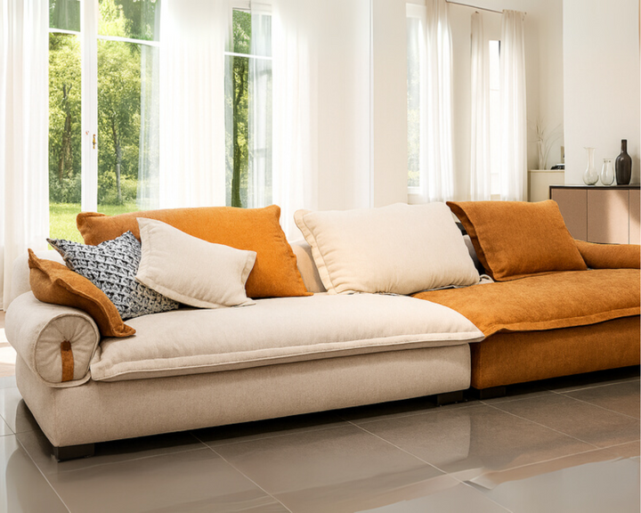 SOFA CAMLICA W/PUFFY