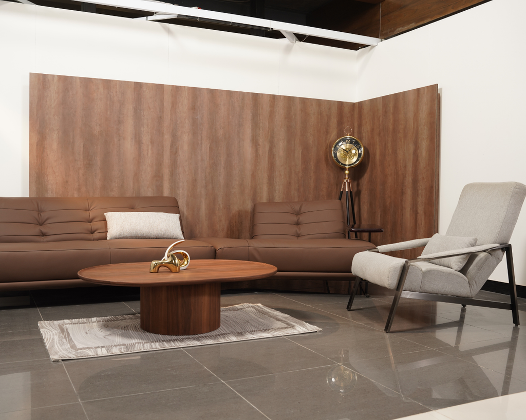 SOFA REGAL WITH WOODEN ARMS