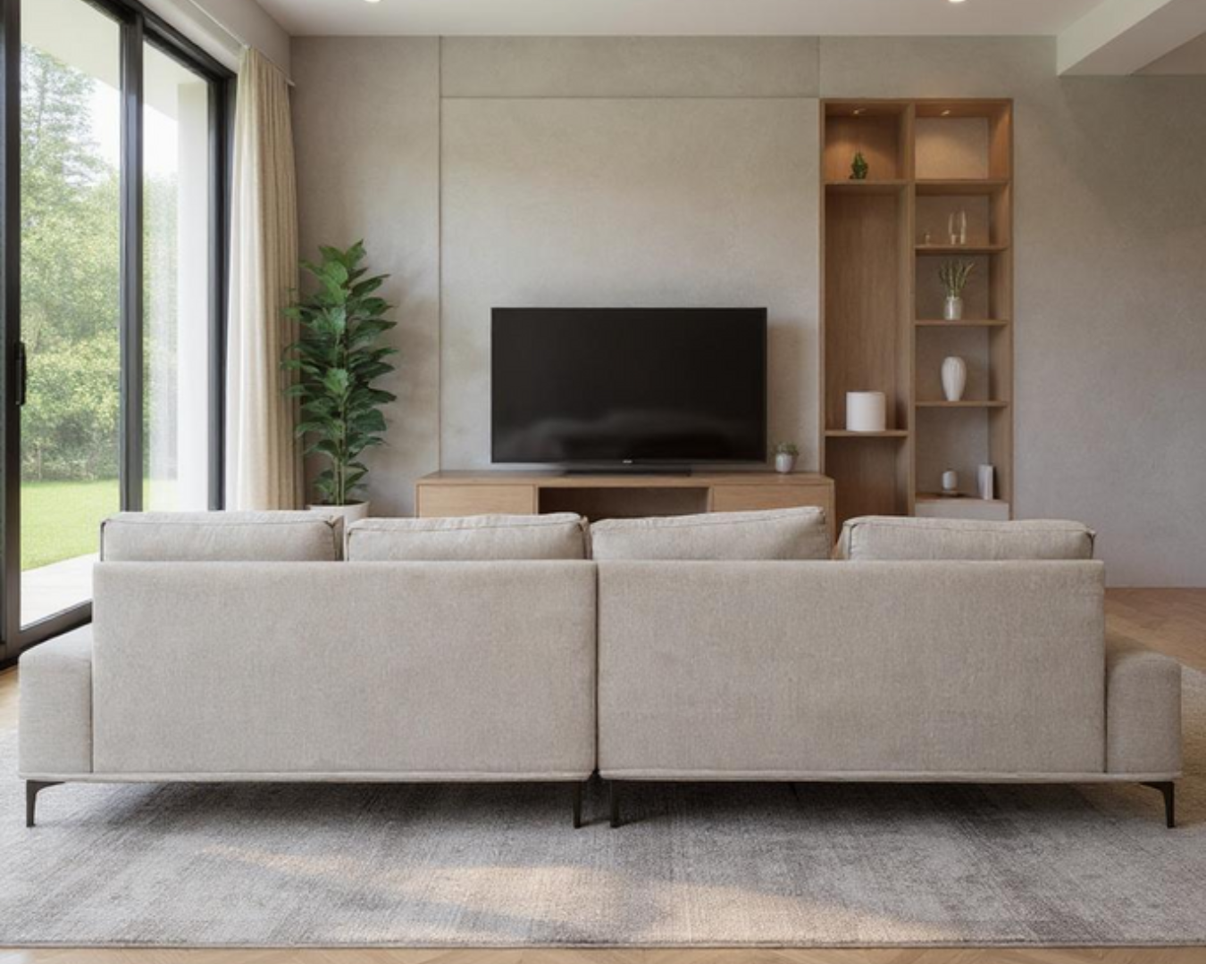 SOFA ZURICH WITH PUFFY