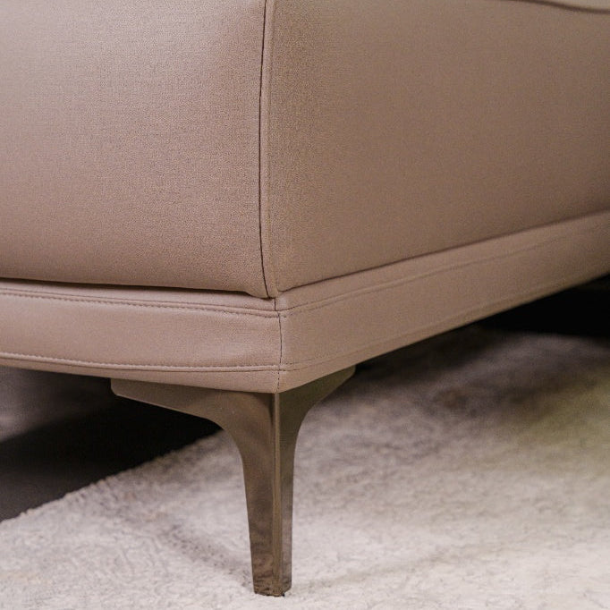 SOFA PINE L SHAPE RHS TOASTED ALMOND