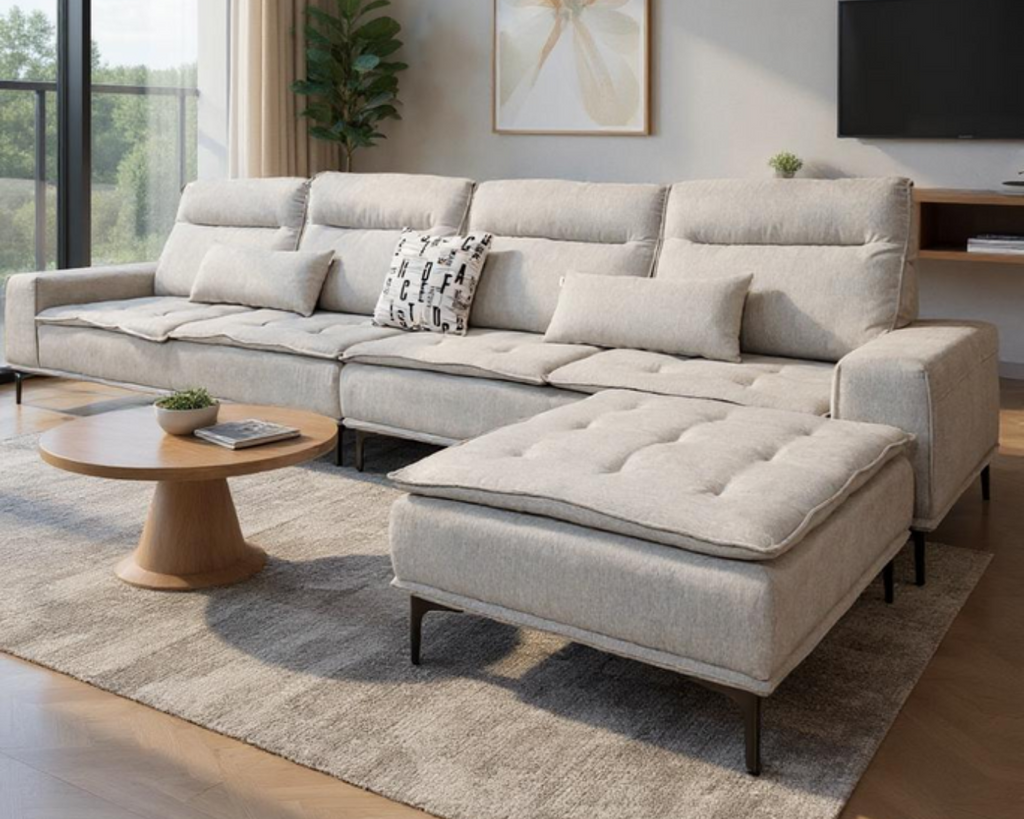 SOFA ZURICH WITH PUFFY