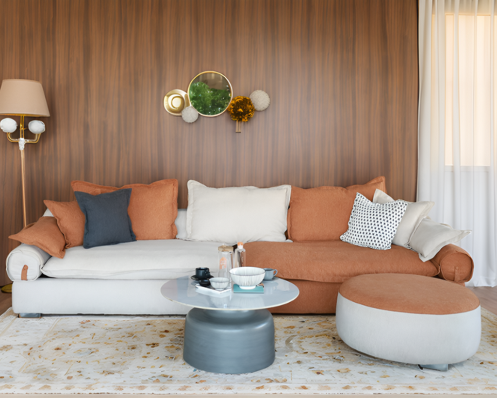 SOFA CAMLICA W/PUFFY