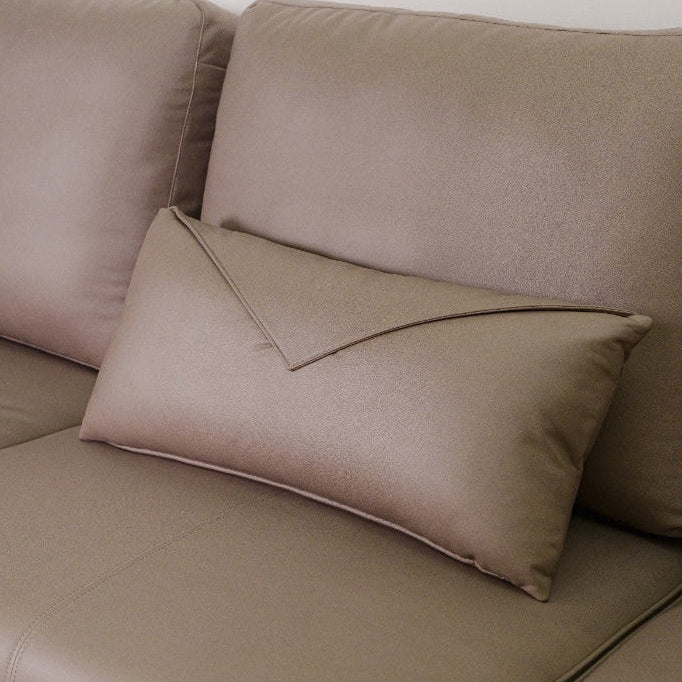 SOFA PINE L SHAPE LHS TOASTED ALMOND