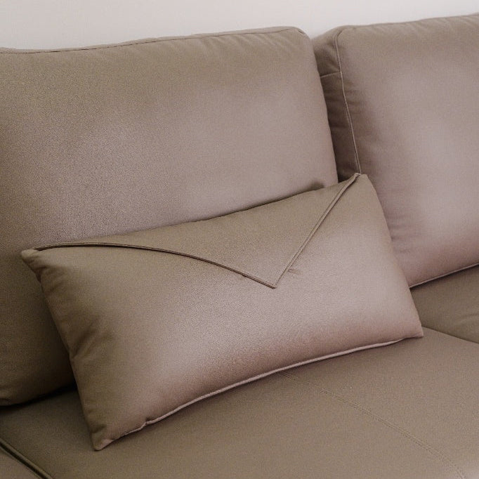 SOFA PINE L SHAPE RHS TOASTED ALMOND