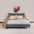 Bed Victor Storm Teal at ZHomes Furniture Pakistan