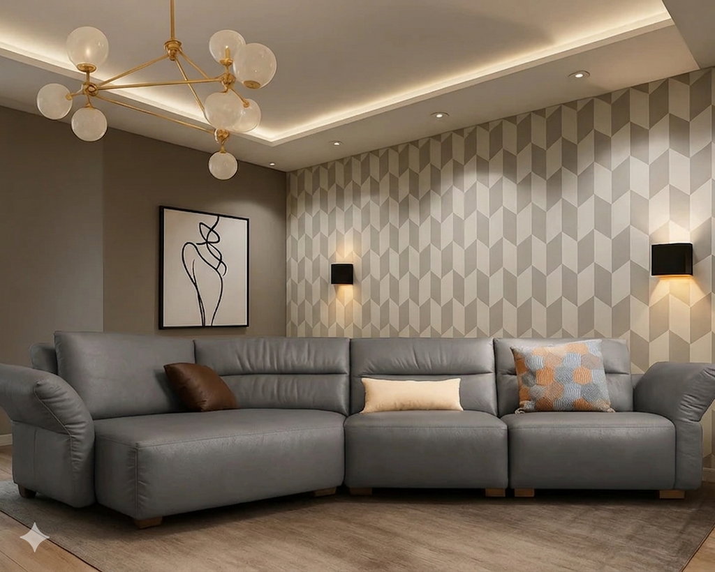 SOFA BURSA SEMI L SHAPE RHS