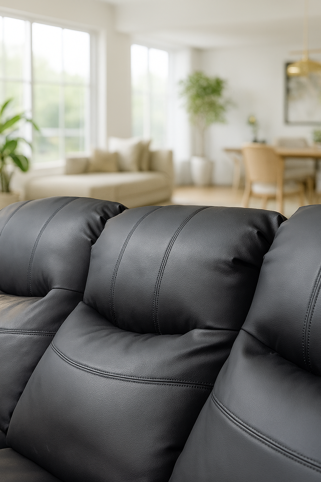 RECLINER HENRY- ROCKING 3 SEATER