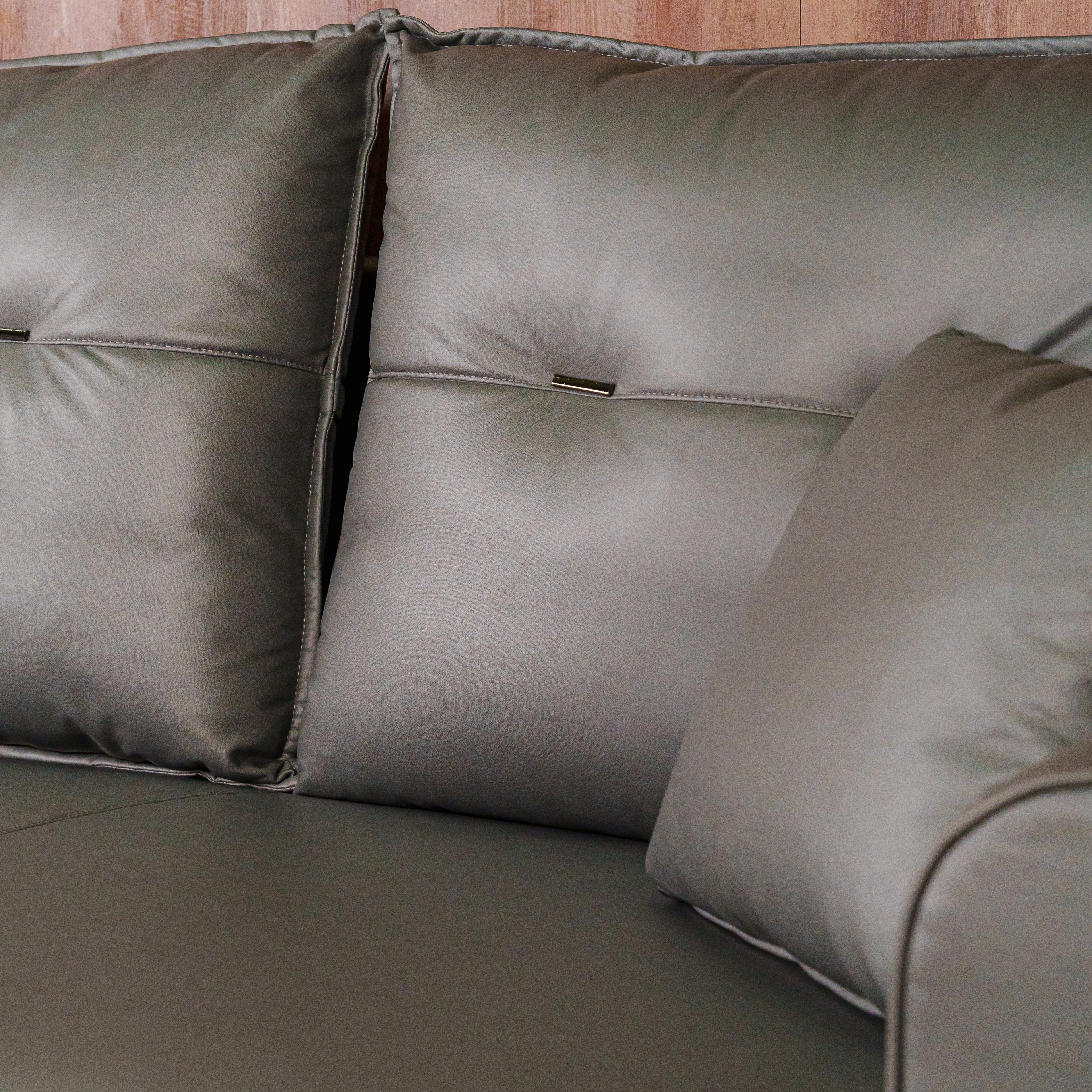 SOFA DREAM L-SHAPE RHS GRAPHITE DUST