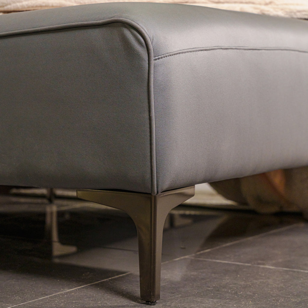 SOFA DREAM L-SHAPE RHS GRAPHITE DUST
