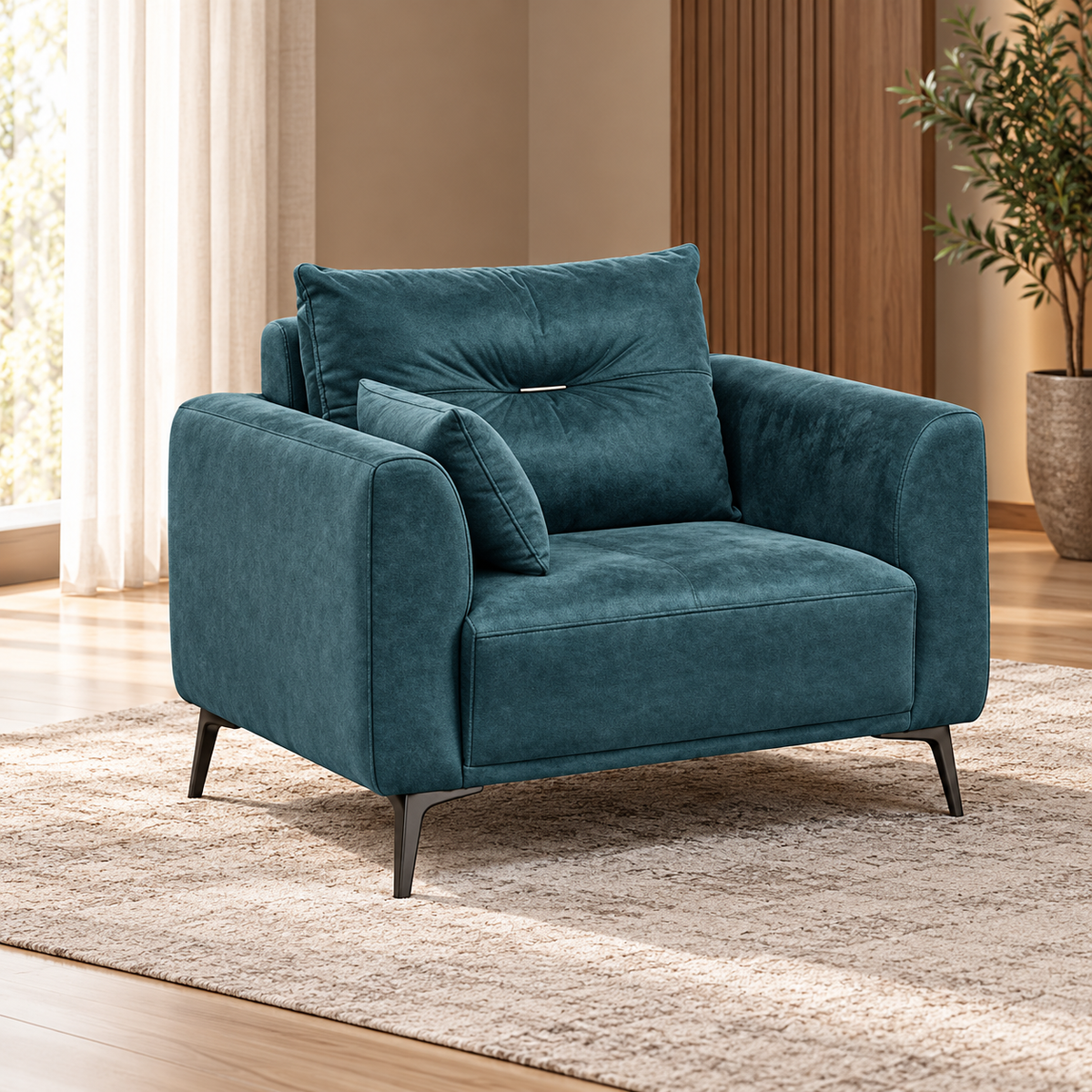 SOFA DREAM SINGLE SEATER CASTLETON JADE