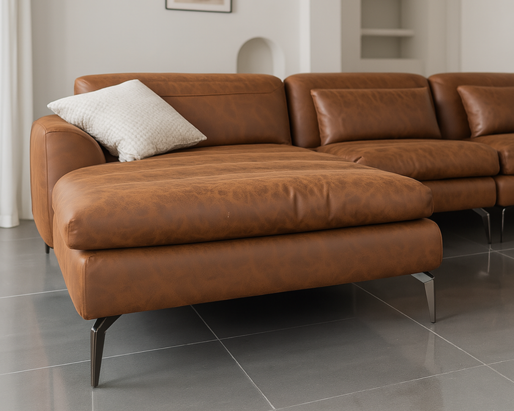 SOFA FLEX L SHAPE RHS WITH PUFFY at ZHomes Furniture Pakistan