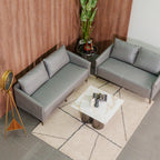 SOFA METRIO (3+2) SEATER STERLING SILVER