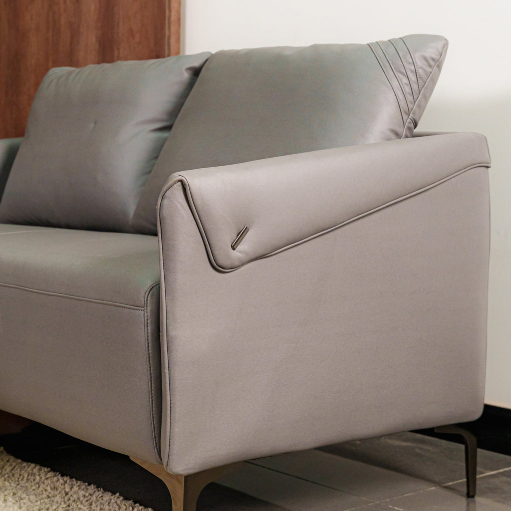 SOFA METRIO (3+2) SEATER STERLING SILVER