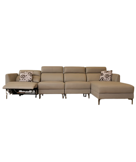 SOFA MADRID W/ RECLINER L SHAPE