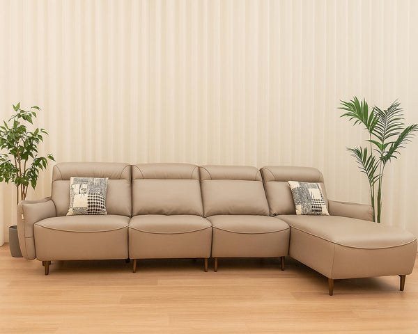 SOFA SMART L SHAPE W/RECLINER