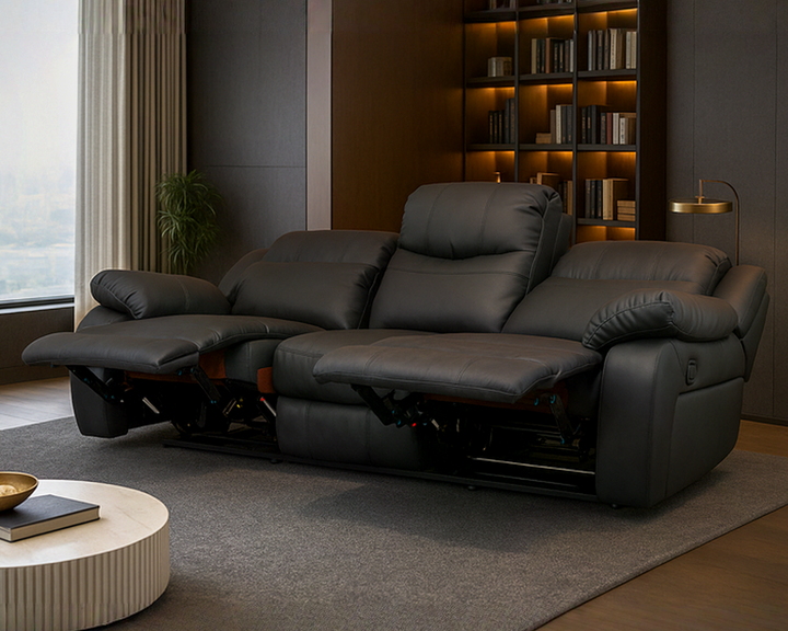 RECLINER HENRY- ROCKING 3 SEATER