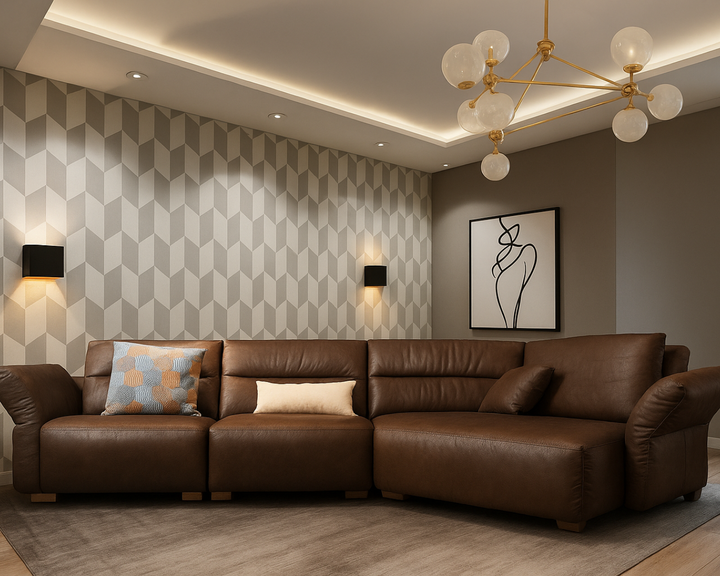 SOFA BURSA SEMI L SHAPE RHS