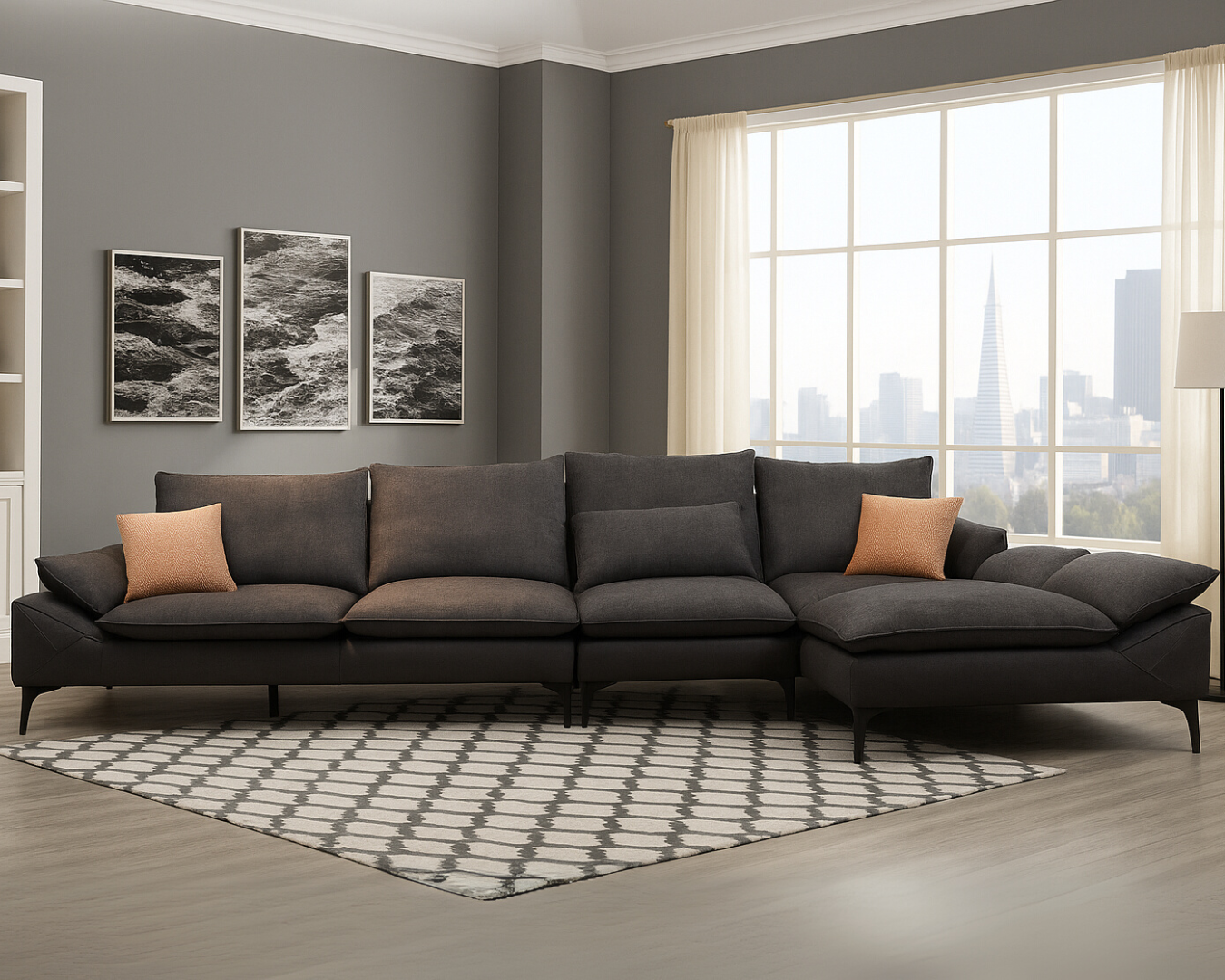 SOFA REX L SHAPE LHS