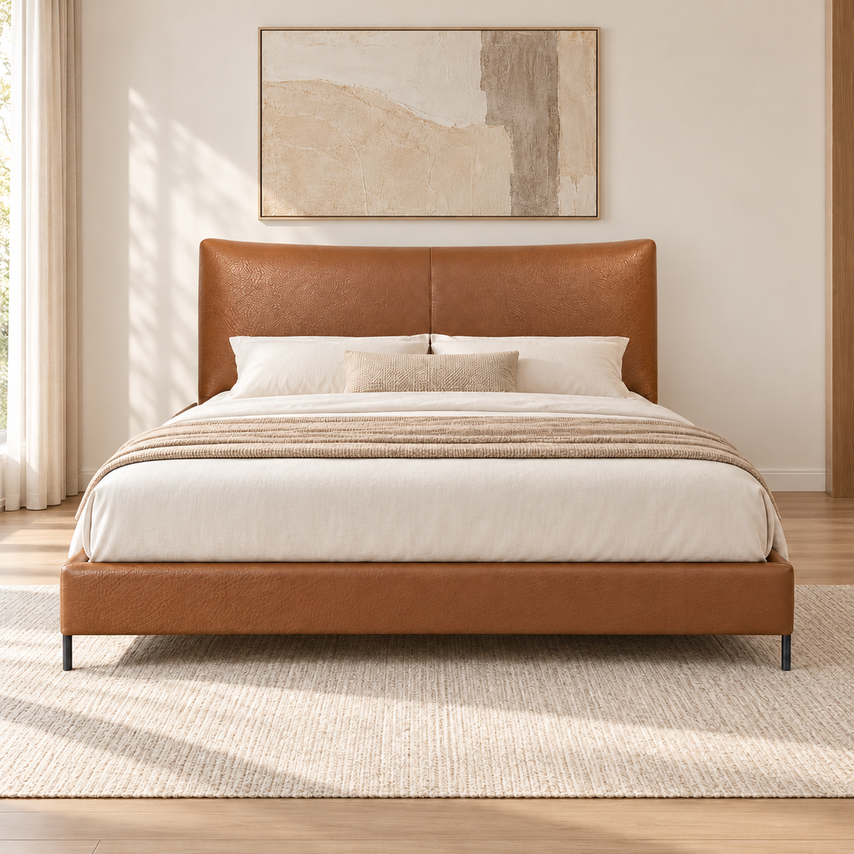 Bed Kappa Tuscan Tan at ZHomes Furniture Pakistan