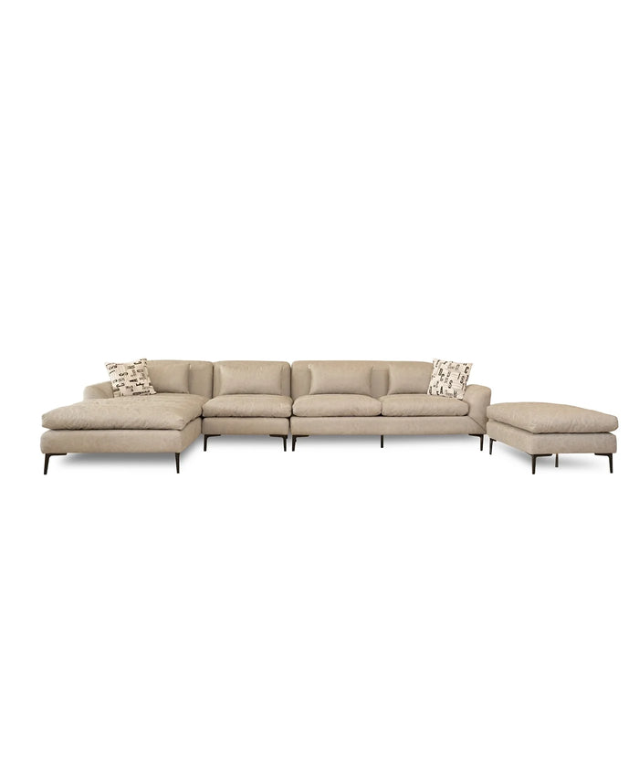 SOFA FLEXI L SHAPE WITH PUFFY