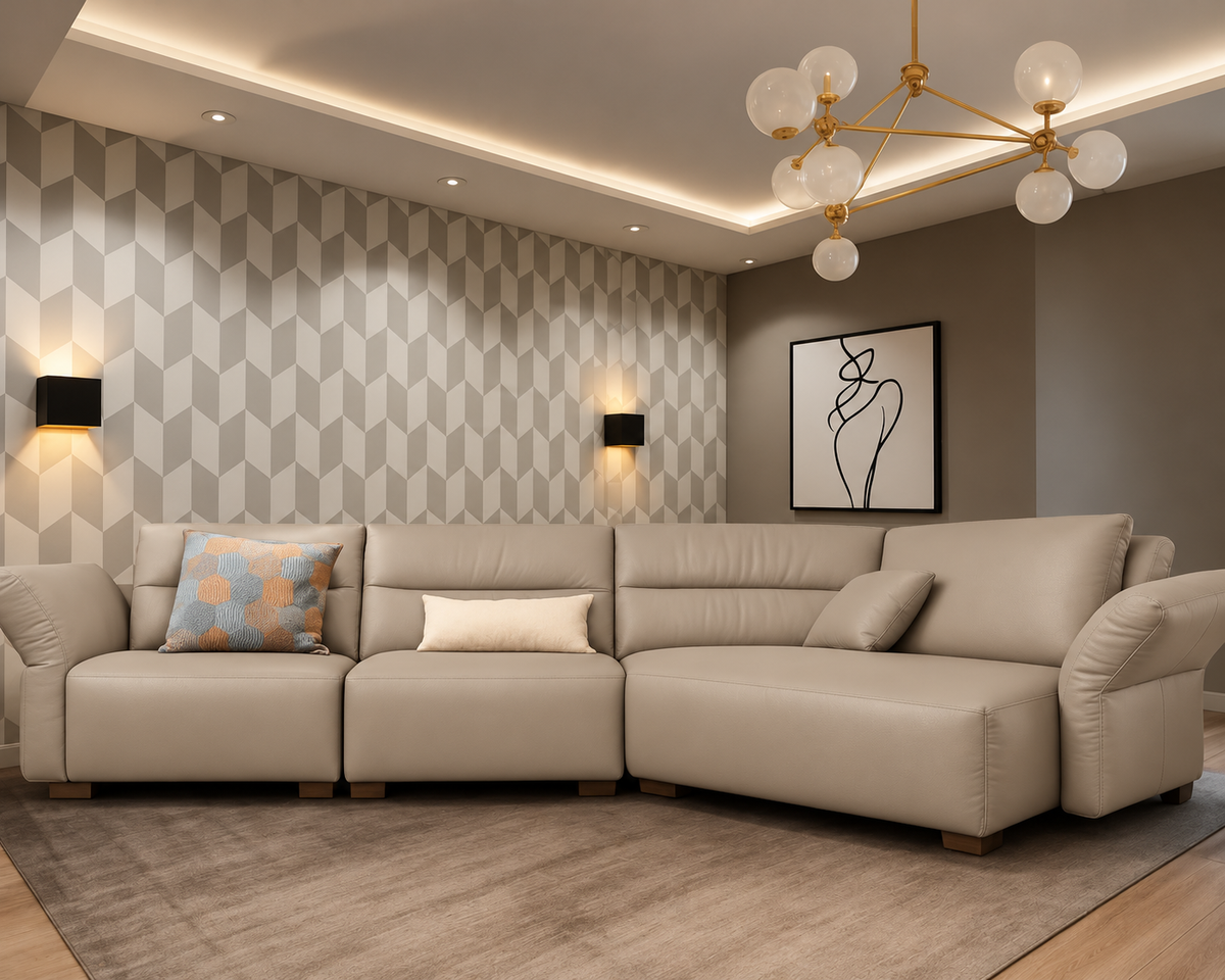 Sofa Bursa Semi L-Shape LHS at ZHomes Pakistan