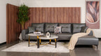 Sofa Dream L-Shape LHS Graphite Dust at at Zhomes Furniture Pakistan. Largest Furniture Store in Pakistan