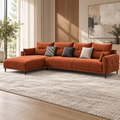 Sofa Dream L-Shape RHS Sienna Clay&nbsp;at ZHomes Furniture Pakistan