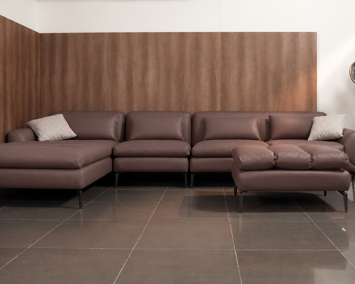 Sofa Flex L Shape RHS with Puffy at ZHomes Best Furniture Store in Pakistan