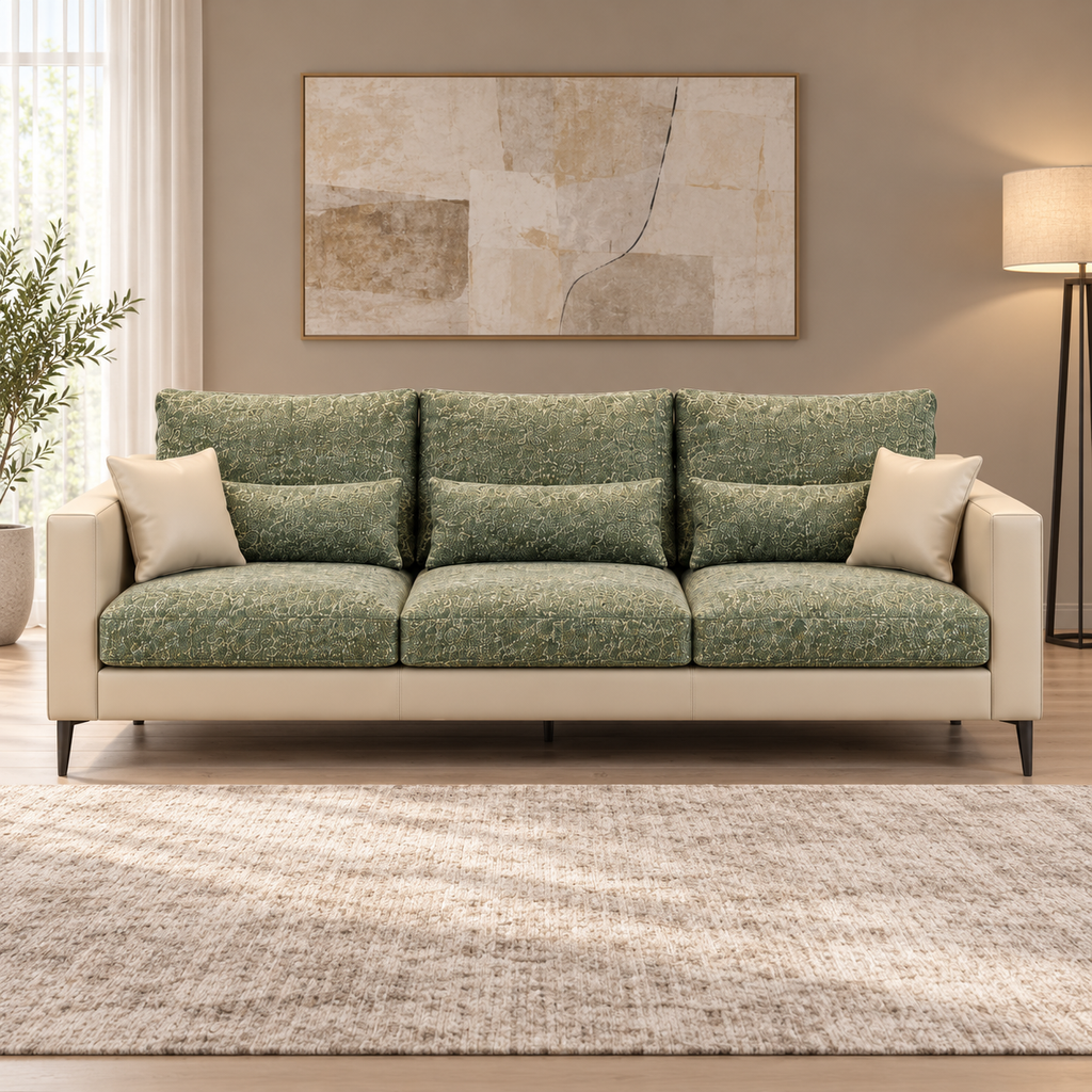 Sofa Marino (3+2) Seater Vanilla Sage at ZHomes Furniture Pakistan