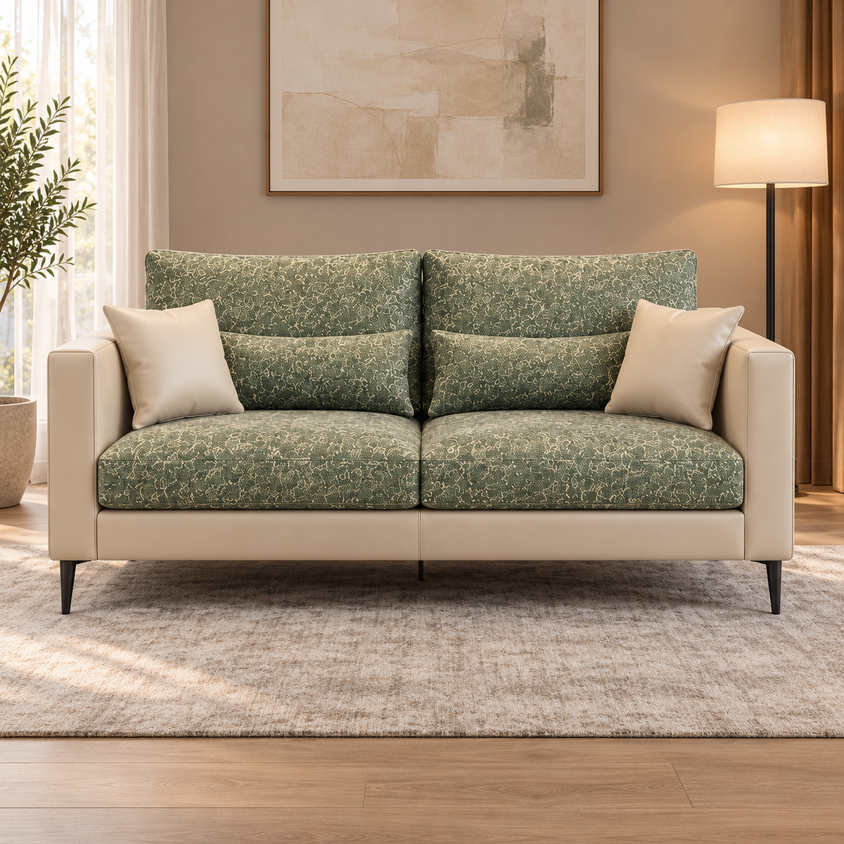 Sofa Marino (3+2) Seater Vanilla Sage at ZHomes Most Famous Furniture Store in  Pakistan