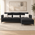 Sofa Marino L-Shape LHS Smoked Caviar at ZHomes Furniture Pakistan
