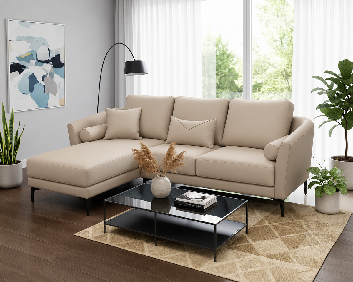 Sofa Pine L Shape RHS at ZHomes 