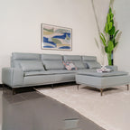 Sofa Zurich With Puffy Silver Mist at ZHomes Furniture No#1 Furniture Store In Pakistan