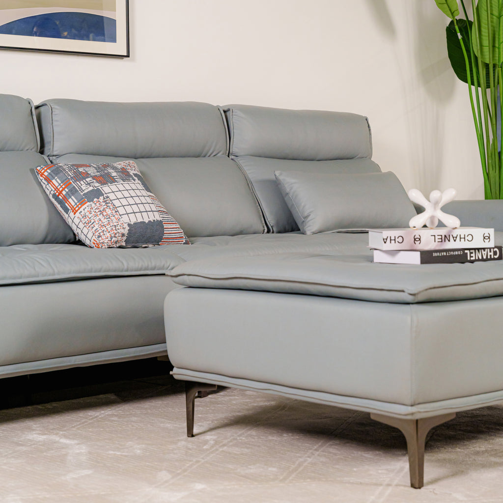 Sofa Zurich With Puffy Silver Mist at ZHomes FurniturePakistan. Best Furniture Store In Pakistan For Furniture Products